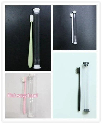 Premium soft-bristle toothbrush with 20,000 bristles for thorough, gentle dental cleaning in the UK