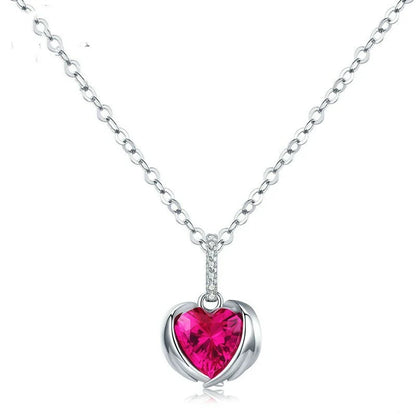 Trendha Sterling Silver Necklace - A captivating accessory that blends British elegance with modern sophistication