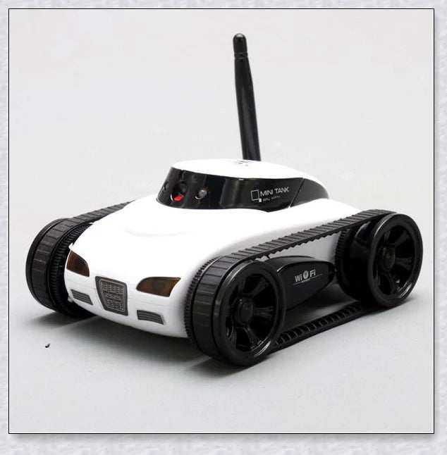 Homeenjoy UK Compact Remote Controlled Camera Tank - Explore the World from Your Fingertips