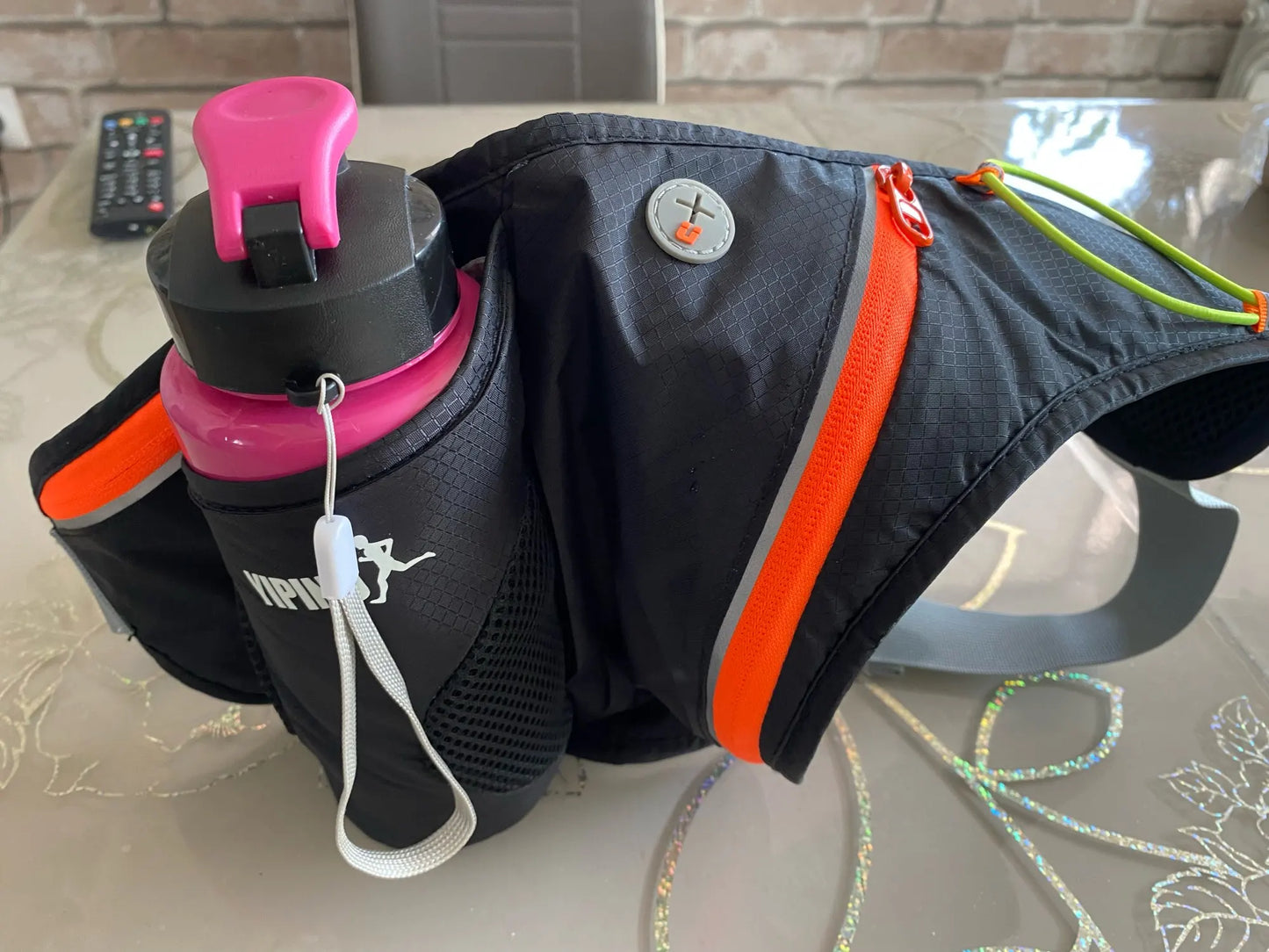 Pocket Alarm Clock FM AM NOAA Weather Radio with Large LCD Display for Seniors in Black Colour