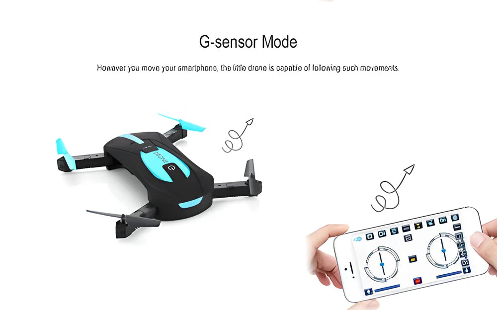 Compact and foldable aerial selfie drone with 720p HD camera for capturing stunning aerial photography and videography