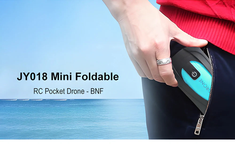 Compact and foldable aerial selfie drone with 720p HD camera for capturing stunning aerial photography and videography