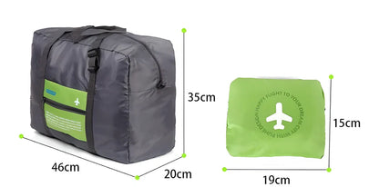 Spacious and foldable envelope-style travel bag with ample 32-litre capacity and lightweight, durable construction